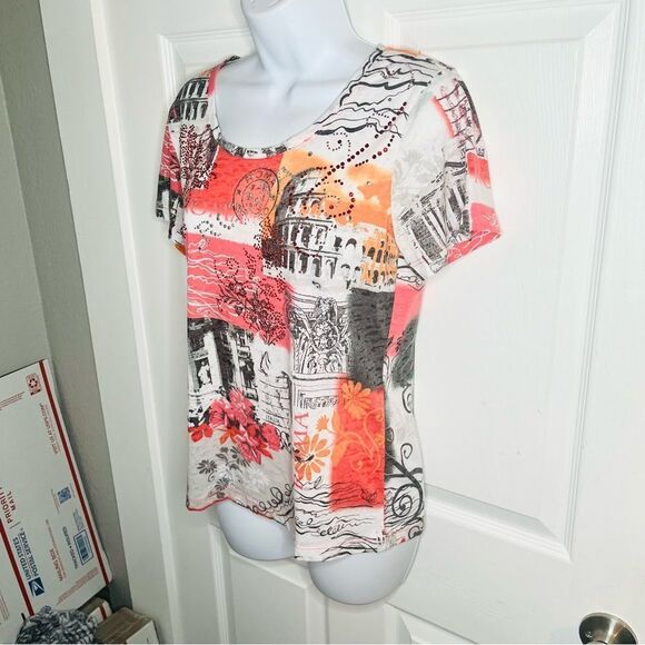 Onque Casuals Abstract Rome Cardigan Set Black White Embellished Beading S - Picture 8 of 11